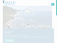 Tablet Screenshot of coastalfinancialplanning.com